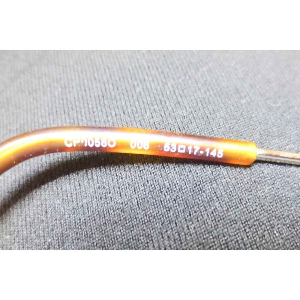 Chloe CP0058O 006 Brown Cat Eye Eyeglasses Gold Metal Temples 53-17-145 Womens